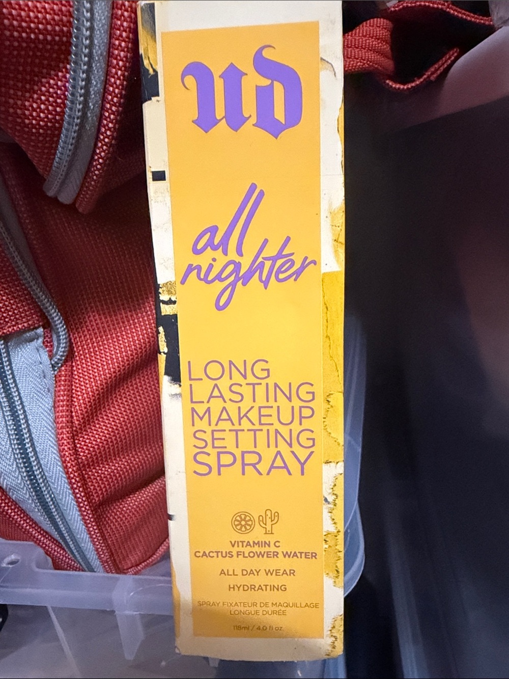 Makeup Setting Spray Box
